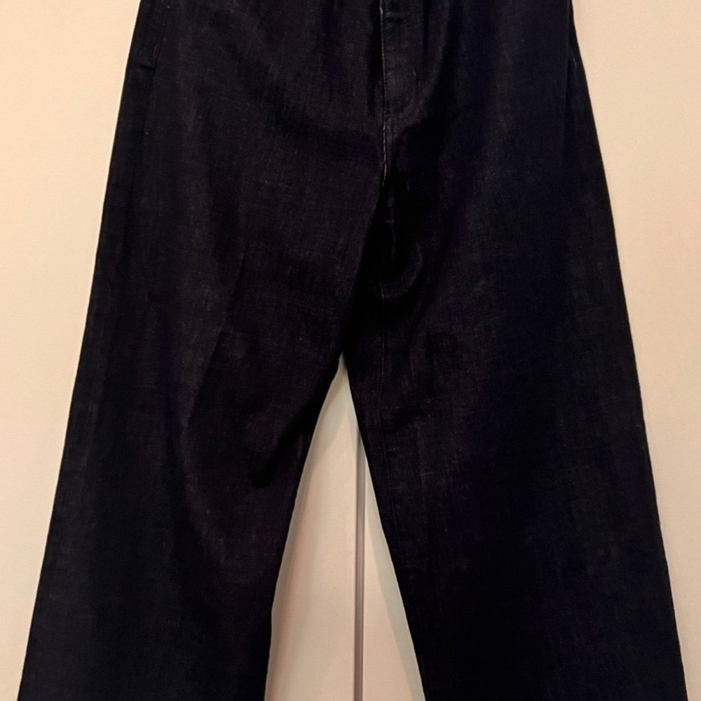 Banana Republic Women's Flare & Wide Leg Jeans - Black